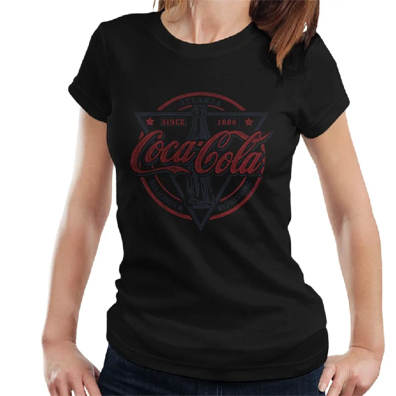 Coca Cola Delicious And Refreshing Women's T-Shirt Faux Fur Fabric Real Fur Fabric Shearling Fabric Coca Cola Delicious And Refreshing Women's T-Shirt Faux Fur Fabric Real Fur Fabric Shearling Fabric