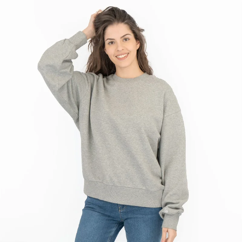 Carhartt Women Sweatshirts Grey Casual Comfort Relaxed Fit Long Sleeve Tops Hoodie with Rolled Sleeves Casual Relaxed Carhartt Women Sweatshirts Grey Casual Comfort Relaxed Fit Long Sleeve Tops Hoodie with Rolled Sleeves Casual Relaxed