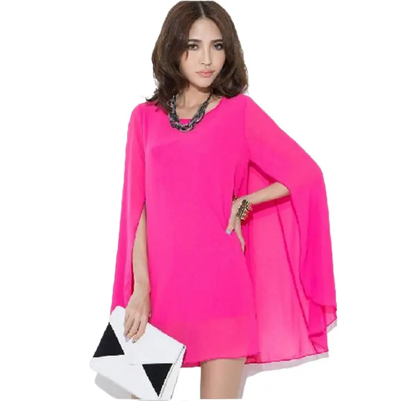 2023 Women chiffon dress,fashion Women Summer Party Dress vestidos,Ruffles sleeve shawl leisure chiffon dress Black 5XL 6XL Turtleneck Neckline Stylish 2023 Women chiffon dress,fashion Women Summer Party Dress vestidos,Ruffles sleeve shawl leisure chiffon dress Black 5XL 6XL Turtleneck Neckline Stylish