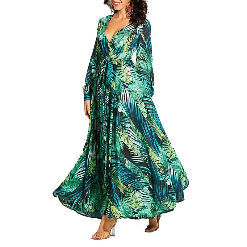 Summer dress for women 2021 Long Sleeve Maxi Dress Women dress boho V Neck Party Dress Vestidos Ladies Beach Long Dress Sundress Pencil Length Work Summer dress for women 2021 Long Sleeve Maxi Dress Women dress boho V Neck Party Dress Vestidos Ladies Beach Long Dress Sundress Pencil Length Work
