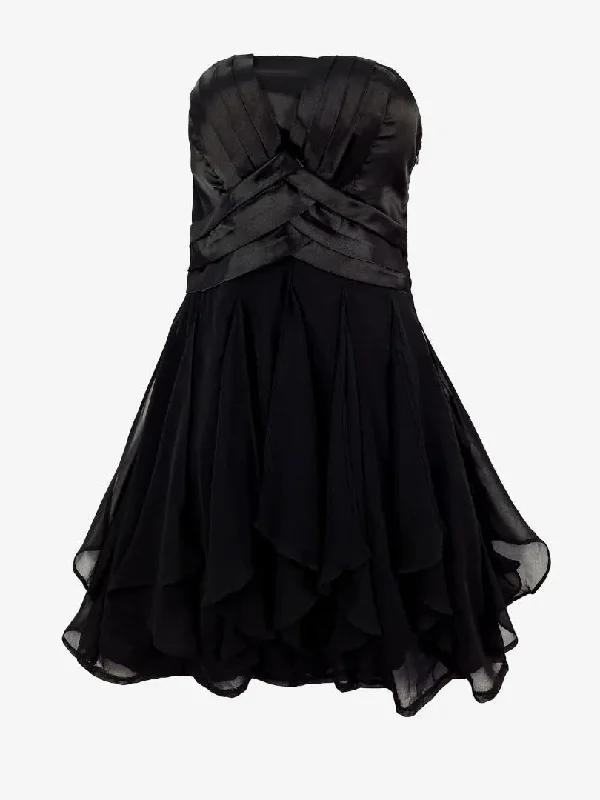 Assorted Brands Chic Ruffle Strapless Party Dress Size 10 Tunics Practical easy-care Assorted Brands Chic Ruffle Strapless Party Dress Size 10 Tunics Practical easy-care
