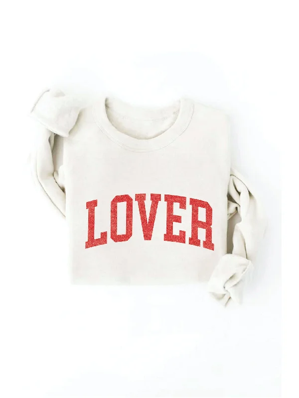 Lover Vintage White Long Sleeve Sweatshirt Hoodie with Sequins Glamorous Eye-catching Lover Vintage White Long Sleeve Sweatshirt Hoodie with Sequins Glamorous Eye-catching