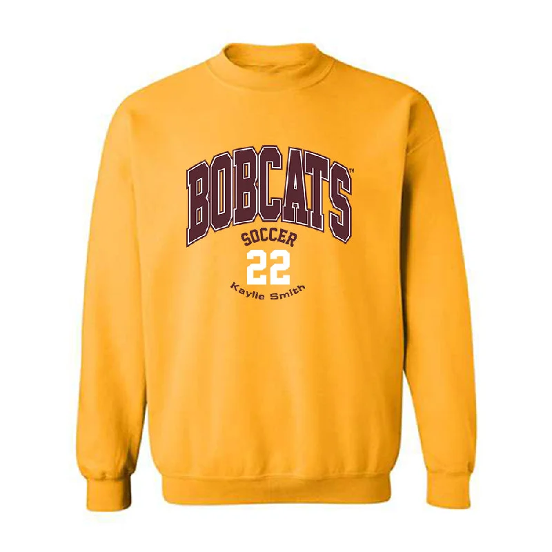 Texas State - NCAA Women's Soccer : Kaylie Smith - Classic Fashion Shersey Crewneck Sweatshirt Hoodie with Embroidery Detailed Premium