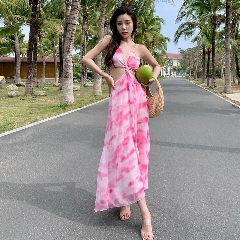 Summer Maxi Strap Dress Women 2022 Long Elegant Flowy Boho Hawaiian Vacation Dresses for Wedding Guest Bridesmaid Birthday Prom Summer Maxi Strap Dress Women 2022 Long Elegant Flowy Boho Hawaiian Vacation Dresses for Wedding Guest Bridesmaid Birthday Prom