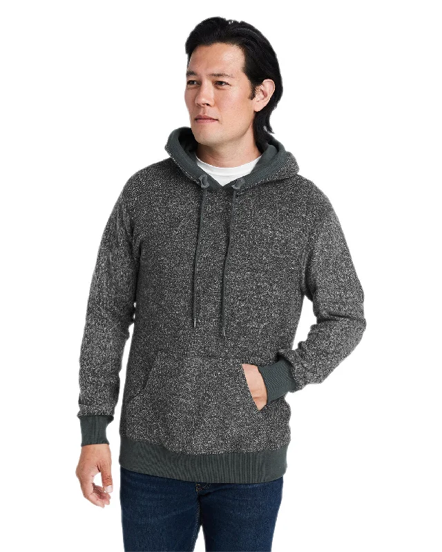 J America 8711JA Unisex Aspen Fleece Pullover Hooded Sweatshirt Cashmere Luxurious Pullover