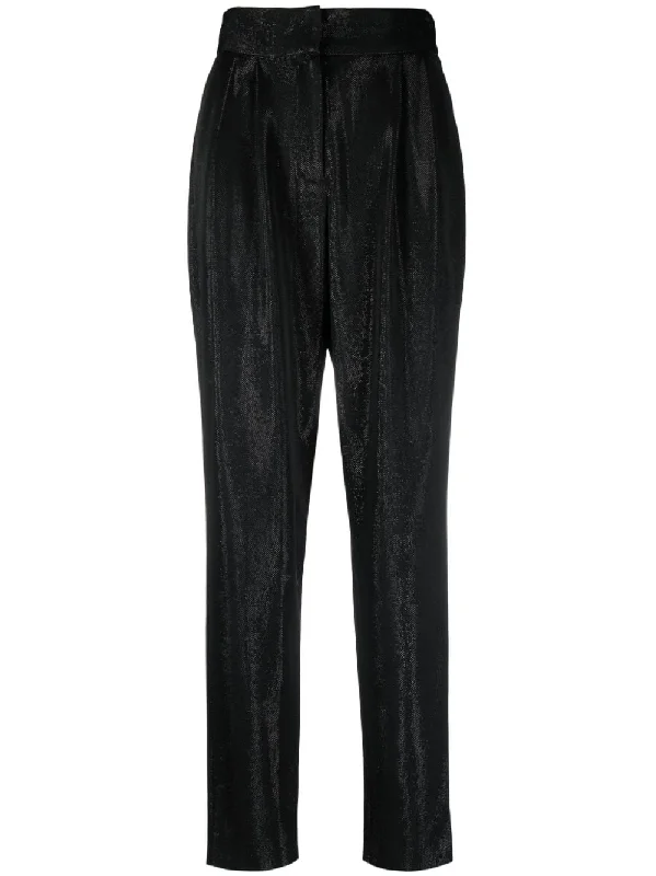 Iro Trousers Black Trousers Flared Retro