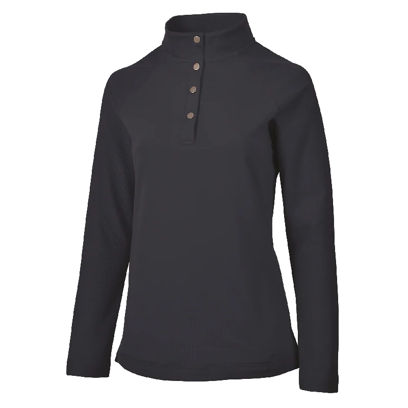 D1838W Ladies Falmouth Pullover Cold Shoulder Design