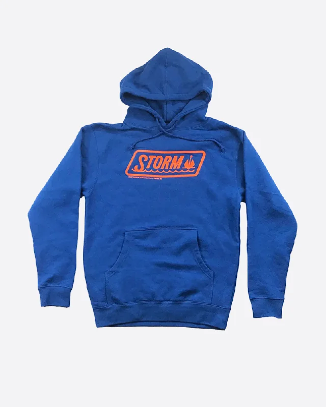 Storm Marine Supply Pullover - Blue Elbow Length Sleeve