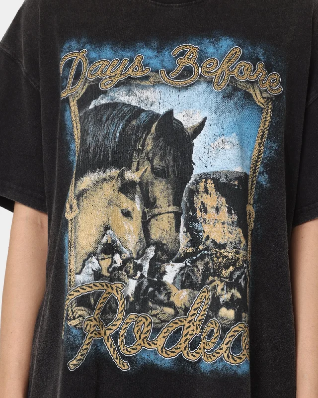 American Thrift Days Before Vintage T-Shirt Black Wash